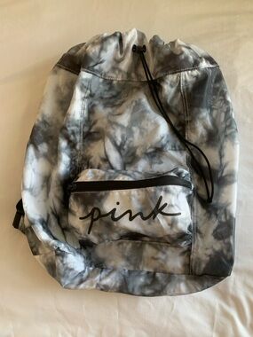Victoria's Secret PINK Packable Backpack Tie Dye 2-in-1 Fanny Pack NWT